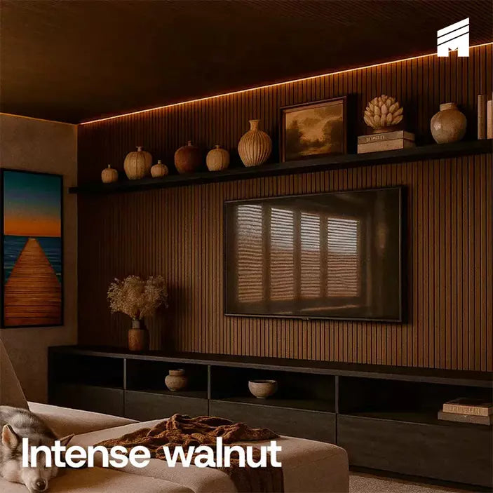 Peel & Stick Slatted Wall Panels – Easy Fit, Modern Look