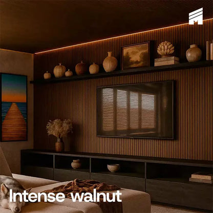 Peel & Stick Slatted Wall Panels – Easy Fit, Modern Look